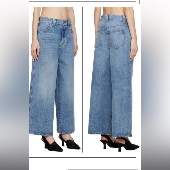 Khaite Rapton Oversize Baggy Jeans size 27 - Picture 3 of 8